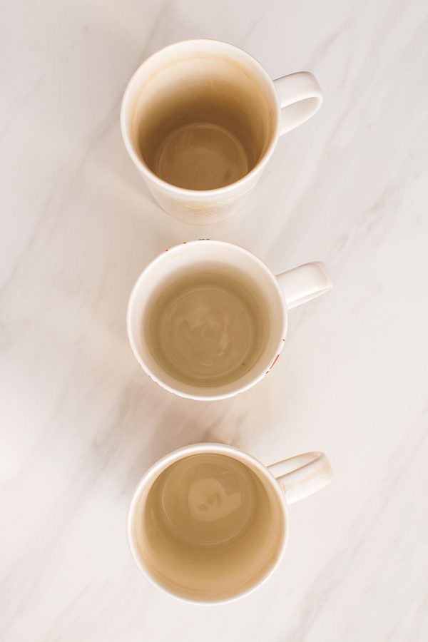 How to Get Stains out of Tea and Coffee Cups
